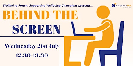 Wellbeing Forum "Behind the Screen" primary image