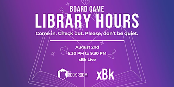 Board Game Library Hours