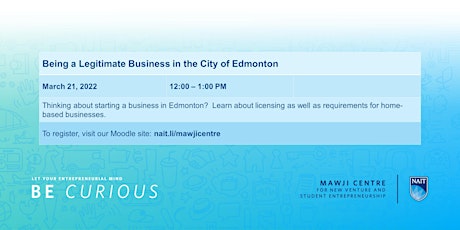 Being a Legitimate Business in the City of Edmonton tickets