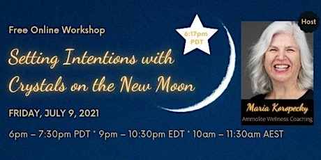Setting Intentions with Crystals on the New Moon