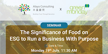 Alaya Consulting X Green Monday: Managing ESG and Reducing Carbon Emissions