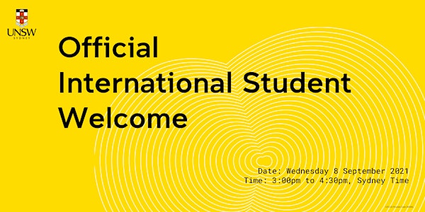 Official International Student Welcome