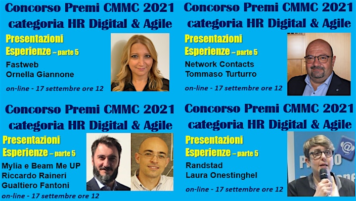 
		Immagine Presentazioni Esperienze n.6 - Premi  "HR digital & agile" CMMC 2021
