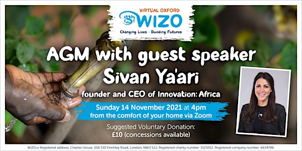 Virtual Oxford WIZO AGM with guest speaker Sivan Ya’ari