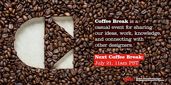 GDC Coffee Break  -  July Edition