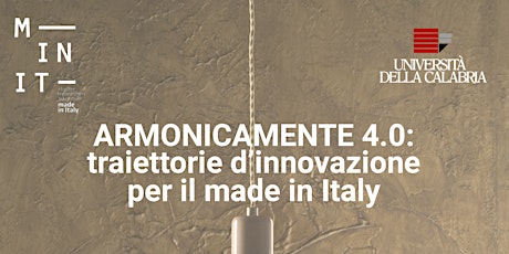 Immagine principale di ARMONICAMENTE 4.0:  traiettorie d’innovazione per il made in Italy 