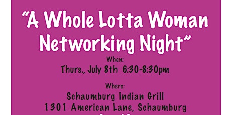 “A Whole Lotta Woman Networking Night” primary image