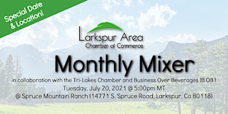 Larkspur Area Chamber Monthly Mixer - July  2021 primary image