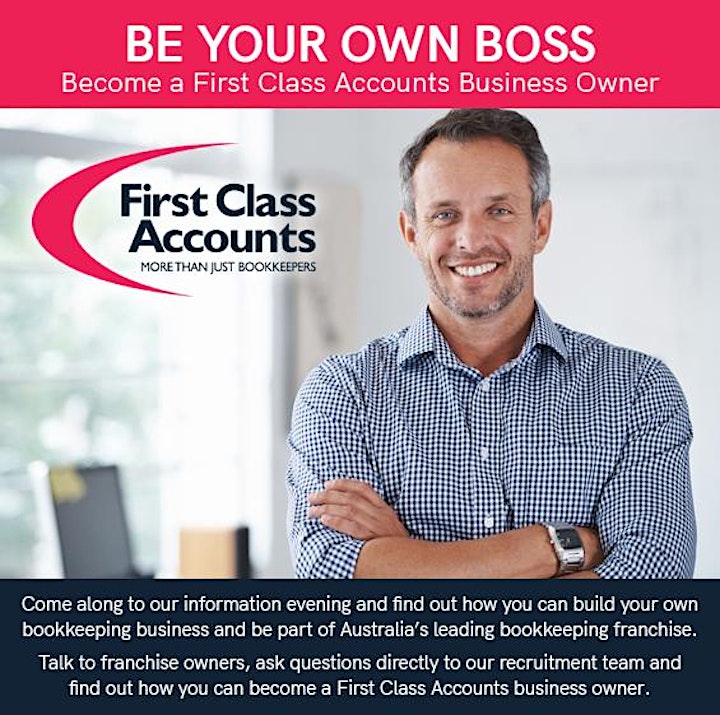 First Class Accounts Online Information Session - image