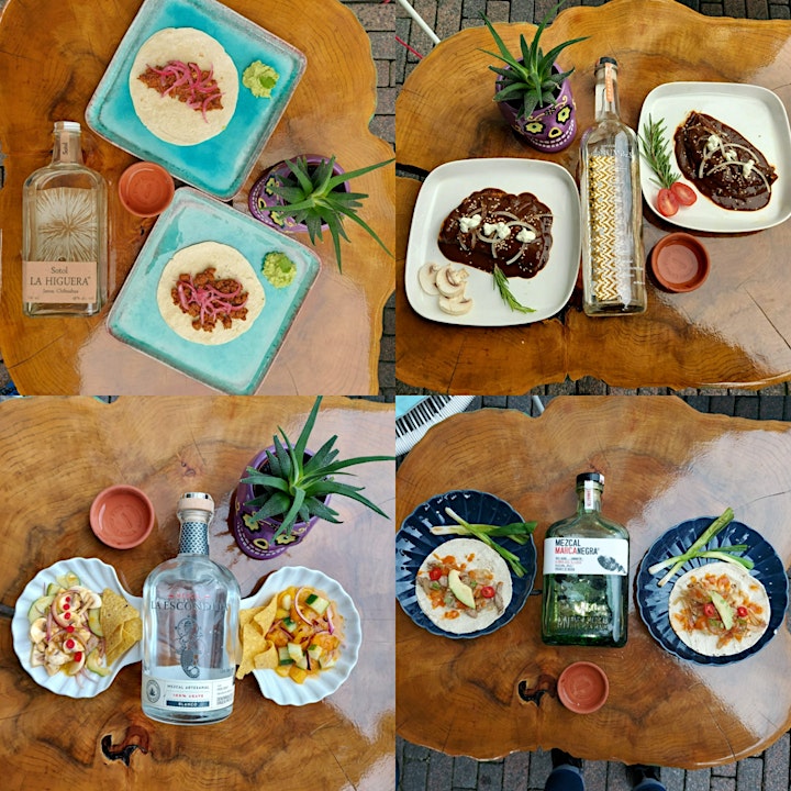 Mexican food Tasting with Mezcal Pairing image