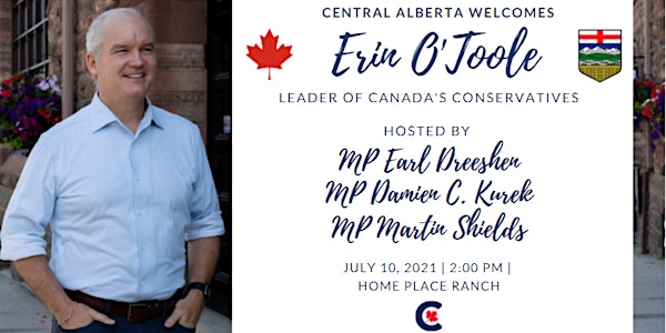 Central Alberta Welcomes Erin O'Toole