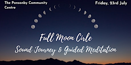 Full Moon Circle - Sound Journey & Guided Meditation *SOLD OUT* primary image