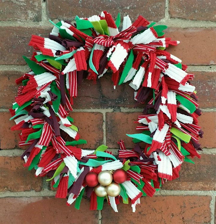 
		Christmas Fabric Wreath Workshop with Agnis Smallwood image
