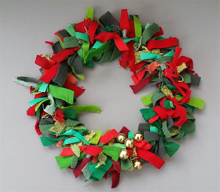 
		Christmas Fabric Wreath Workshop with Agnis Smallwood image
