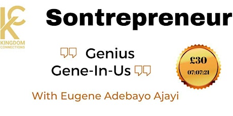 Sontrepreneur  - GENIUS Session with Eugene Ajayi primary image