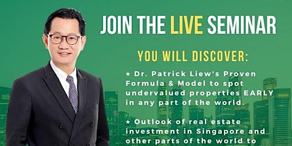 FREE: Dr. Patrick Liew Tips In Property Investing For Retirement Income