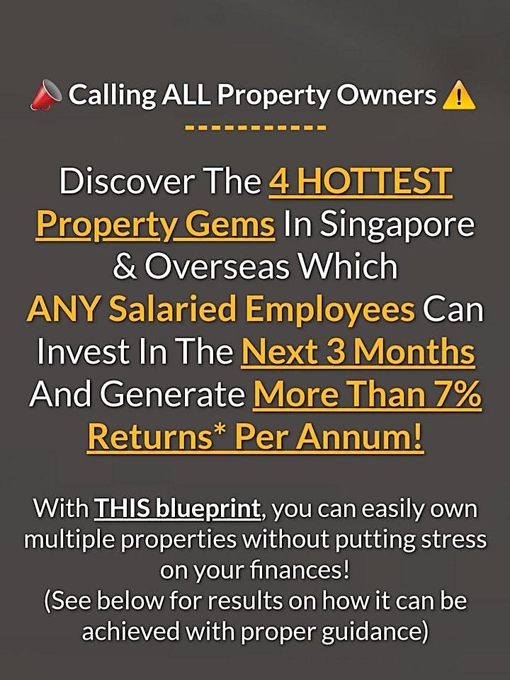 FREE ONLINE Property Investing Extensive Class by Dr Patrick Liew image