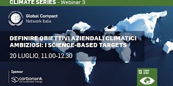 Definire obiettivi aziendali climatici ambiziosi: i Science-based Targets