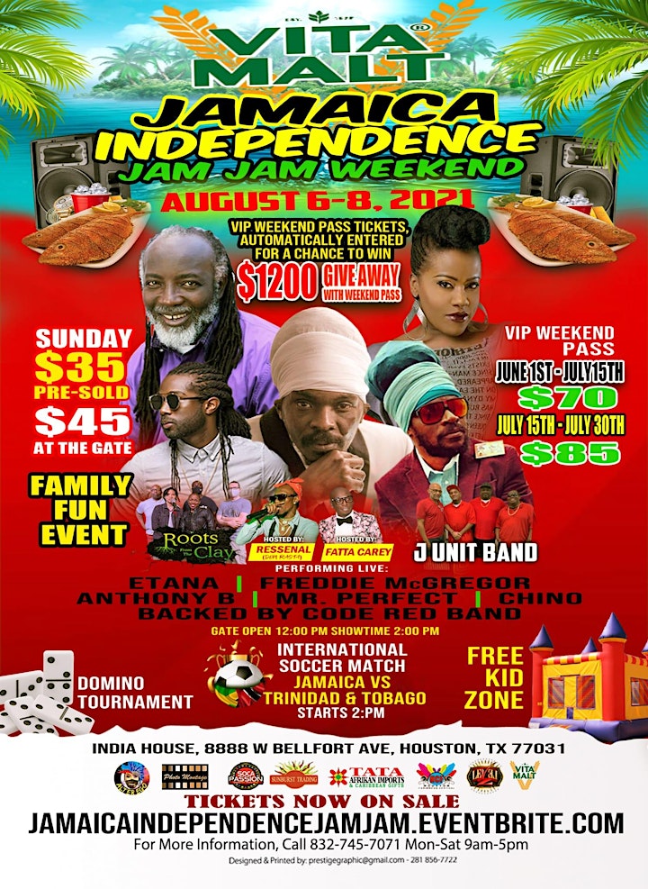 Jamaica Independence Jam Jam image