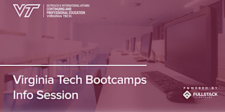 Online Info Session |  Virginia Tech Bootcamps tickets
