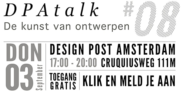 DPA Talk #08 | De kunst van ontwerpen