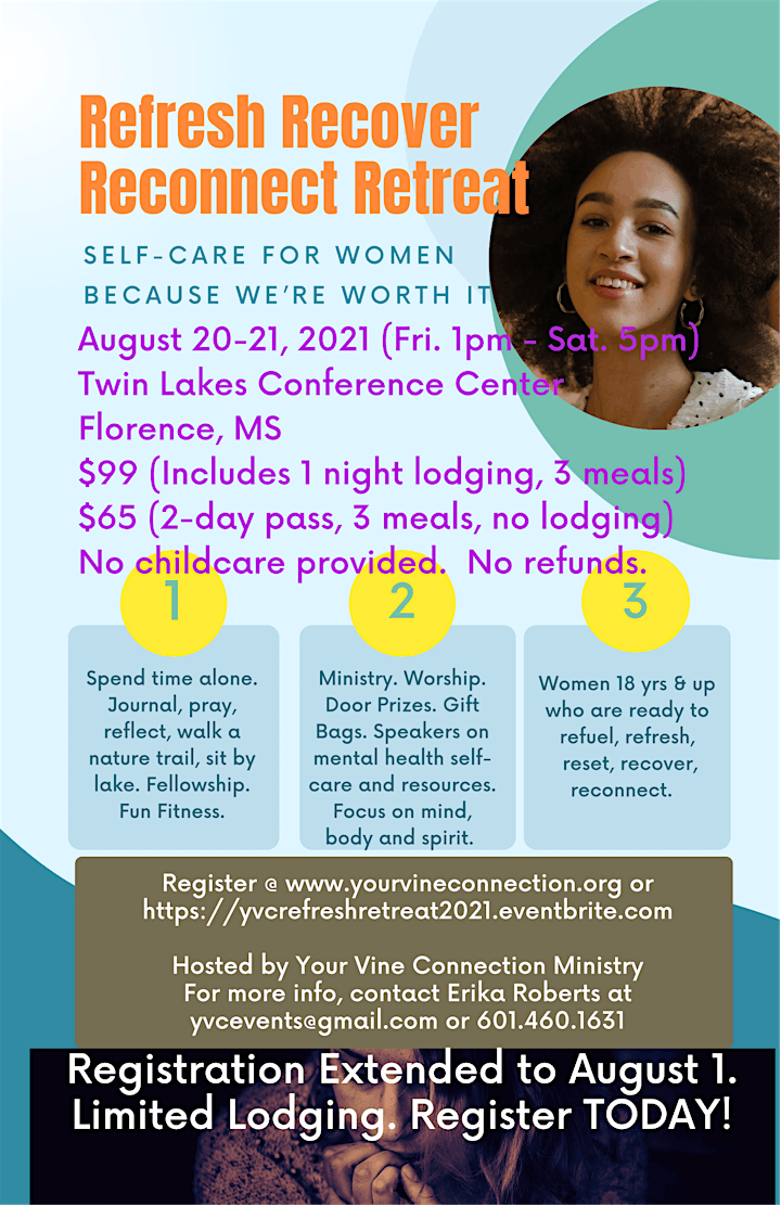 Refresh, Recover & Reconnect Retreat: Self-care For Women image