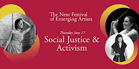 Next Festival 2021: Social Justice & Activism, June 17