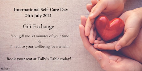 Free 30-minute workshop - Wellbeing at Tally’s Table primary image