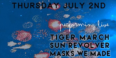 Push Play Thursday Presents: Tiger March, Sun Revolver, Masks We Made primary image