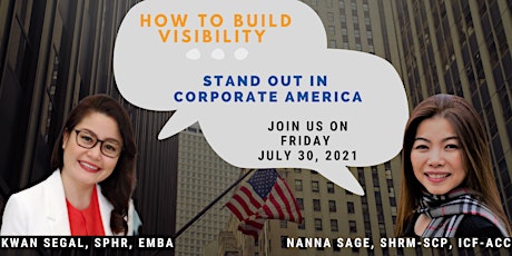 Primaire afbeelding van How to Build Visibility and Stand Out in Corporate America