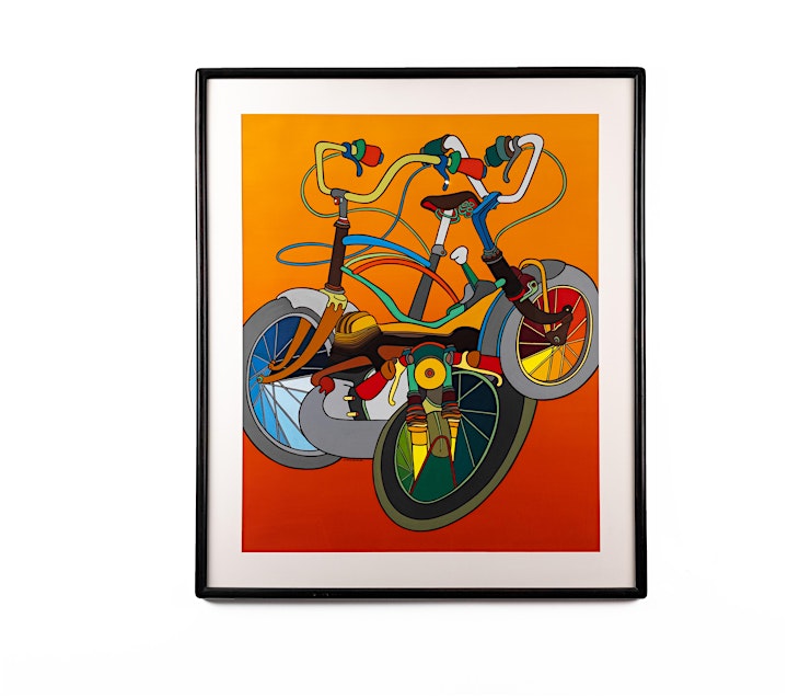 "The Cycle of the Bicycle" Closing Exhibit - First Friday, August 6th. 2021 image