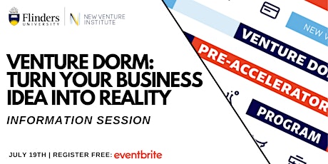 Venture Dorm: Turn your business idea into reality | Information Session primary image