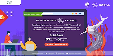 [Surabaya] Siberkreasi: Kelas Cakap Digital