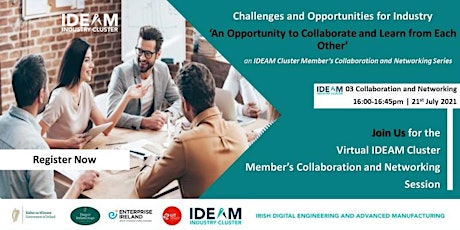 Image principale de IDEAM Cluster Member's Collaboration and Networking