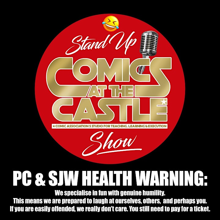 FRI NIGHT: Stand Up COMICS At The CASTLE Show! image