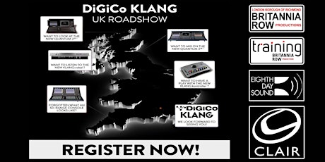 DiGiCo and KLANG Roadshow AM or PM Session primary image