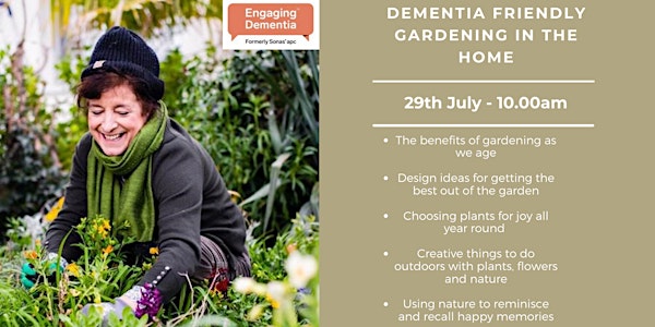 Dementia friendly gardening in the home