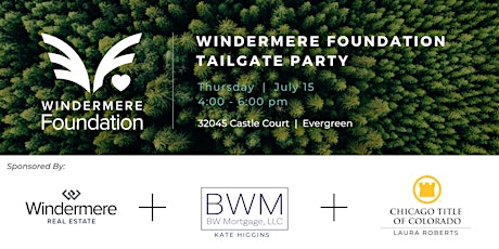 Windermere Foundation Tailgate Party - Evergreen
