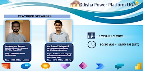 Odisha Power Platform User Group , July Meetup primary image