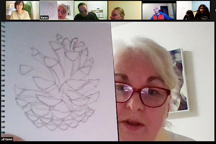 
		Sketch Club at Home - Mindful  Drawing Series image
