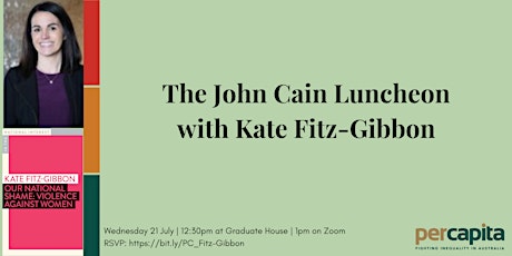 The John Cain Luncheon with Kate Fitz-Gibbon primary image