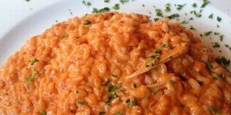 Risotto with a Cream of Scampi