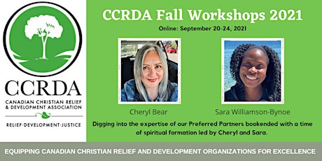 CCRDA Fall Workshops 2021 primary image