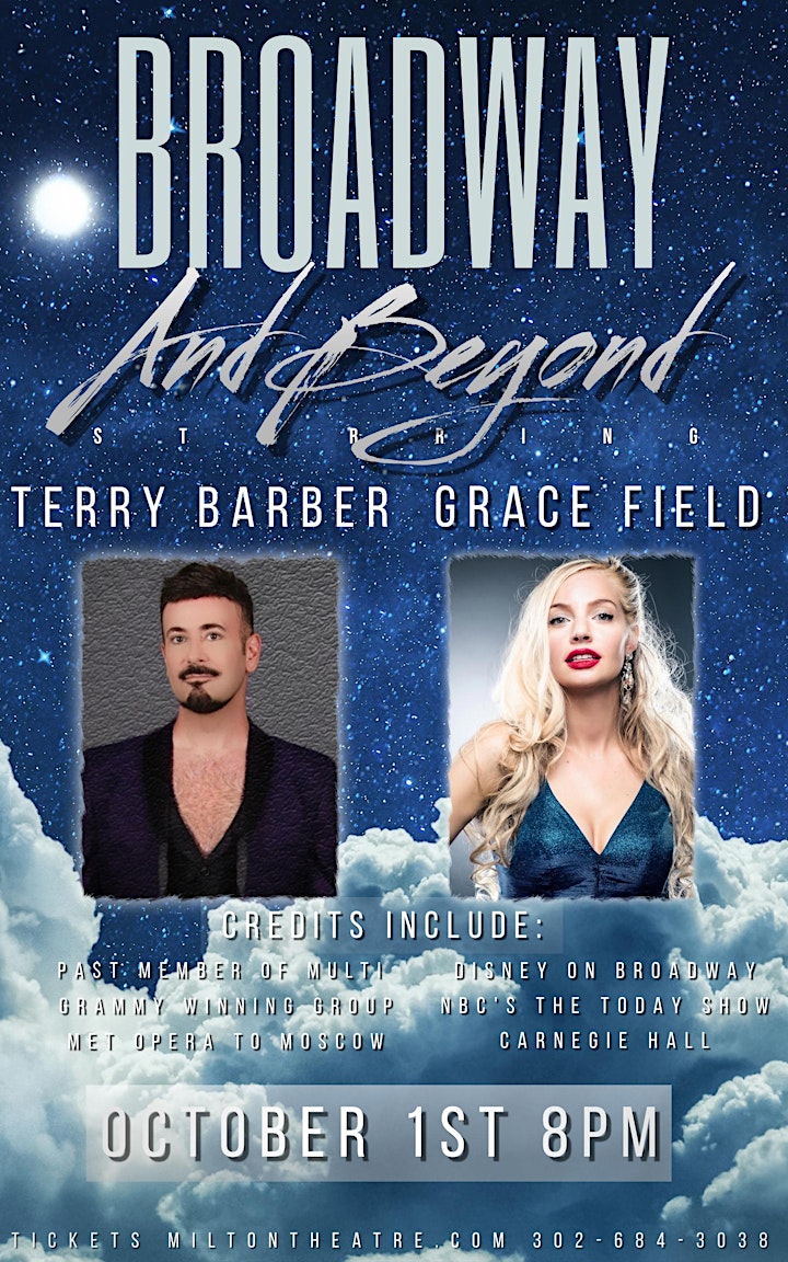 "Broadway & Beyond" with Terry Barber & Grace Field image