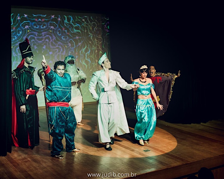 
		Imagem do evento DESCONTO! Espetáculo Aladdin Cantado Ao Vivo no Mansão Teatro Tatuapé

