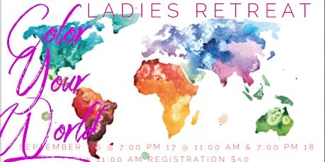 Color Your World Ladies Retreat primary image