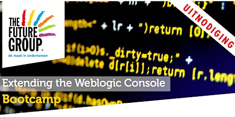 Primaire afbeelding van Bootcamp Extending the Weblogic Console (10 & 17 september 2015)
