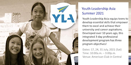 Youth Leadership Asia Summer 2021 primary image