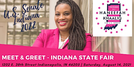 Meet & Greet Haneefah Khaaliq at the Indiana State Fair primary image