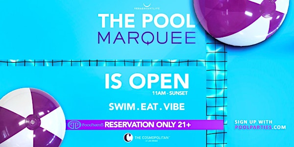 Marquee Pool Party Las Vegas Friday